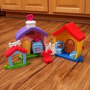 Fisher Price Little People Magic Of Disney Mickey And Minnie House Playset- 2014